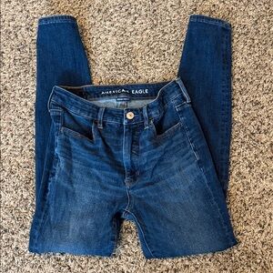 American Eagle Outfitters Dark Blue Jeans
